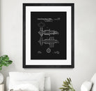 Beer Faucet Patent - Black by Finlay McNevin on GIANT ART - black typography