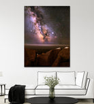 Peggy's Cove Milky Way by Lorenzo Bustillo on GIANT ART - gray photo illustration