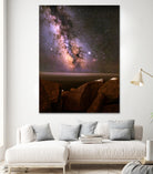 Peggy's Cove Milky Way by Lorenzo Bustillo on GIANT ART - gray photo illustration