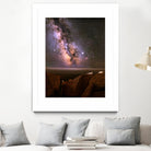 Peggy's Cove Milky Way by Lorenzo Bustillo on GIANT ART - gray photo illustration