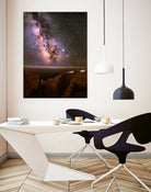 Peggy's Cove Milky Way by Lorenzo Bustillo on GIANT ART - gray photo illustration