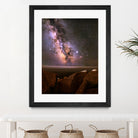 Peggy's Cove Milky Way by Lorenzo Bustillo on GIANT ART - gray photo illustration