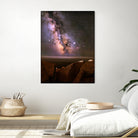 Peggy's Cove Milky Way by Lorenzo Bustillo on GIANT ART - gray photo illustration