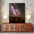 Peggy's Cove Milky Way by Lorenzo Bustillo on GIANT ART - gray photo illustration