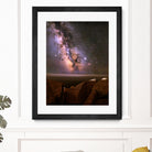 Peggy's Cove Milky Way by Lorenzo Bustillo on GIANT ART - gray photo illustration