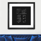 Arcade Game Patent - Black by Finlay McNevin on GIANT ART - black typography