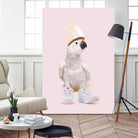 SNEAKER COCKATOO by Jonas Loose on GIANT ART - pink photo manipulation