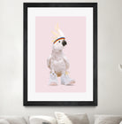 SNEAKER COCKATOO by Jonas Loose on GIANT ART - pink photo manipulation