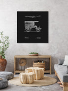 Ambulance Patent - Black by Finlay McNevin on GIANT ART - black typography