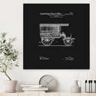 Ambulance Patent - Black by Finlay McNevin on GIANT ART - black typography