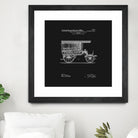 Ambulance Patent - Black by Finlay McNevin on GIANT ART - black typography