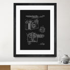 Camera Patent - Black by Finlay McNevin on GIANT ART - black typography