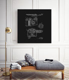 Camera Patent - Black by Finlay McNevin on GIANT ART - black typography