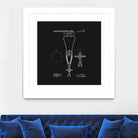 Stethoscope Patent - Black by Finlay McNevin on GIANT ART - black typography