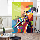 Kanye West by Ahmad Taufiq on GIANT ART - white digital drawing