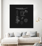 Bong Patent - Black by Finlay McNevin on GIANT ART - black typography