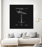 Anchor Patent - Black by Finlay McNevin on GIANT ART - black typography