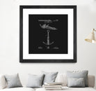 Anchor Patent - Black by Finlay McNevin on GIANT ART - black typography