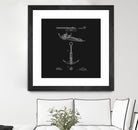 Anchor Patent - Black by Finlay McNevin on GIANT ART - black typography