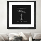 Anchor Patent - Black by Finlay McNevin on GIANT ART - black typography