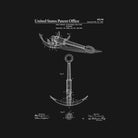 Anchor Patent - Black by Finlay McNevin on GIANT ART - black typography