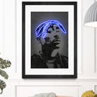 2Pac by Octavian Mihai Mielu on GIANT ART - gray photo manipulation