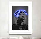 2Pac by Octavian Mihai Mielu on GIANT ART - gray photo manipulation