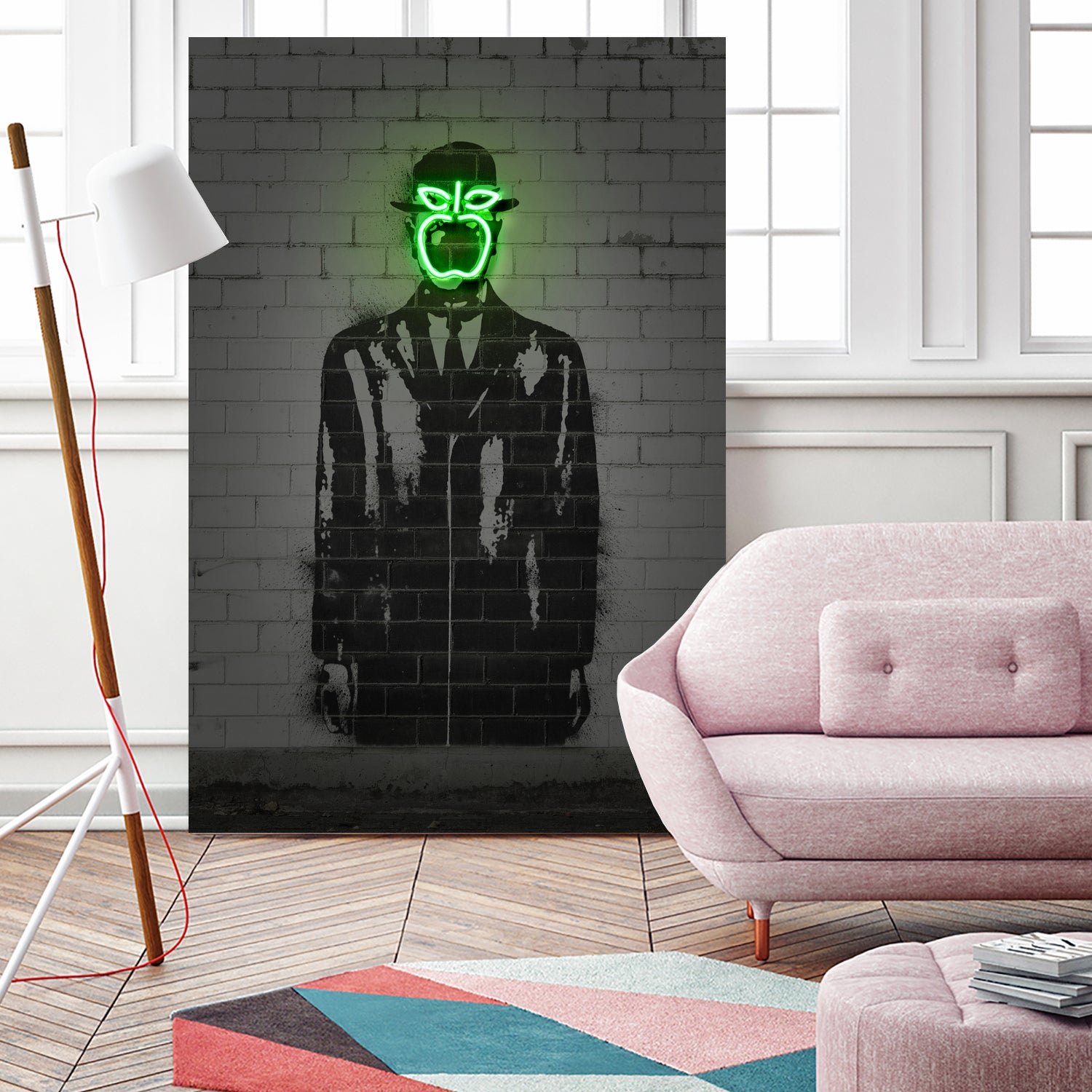 The son of man by Octavian Mihai Mielu on GIANT ART - green photo manipulation