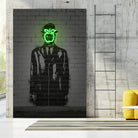 The son of man by Octavian Mihai Mielu on GIANT ART - green photo manipulation