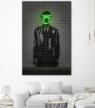 The son of man by Octavian Mihai Mielu on GIANT ART - green photo manipulation