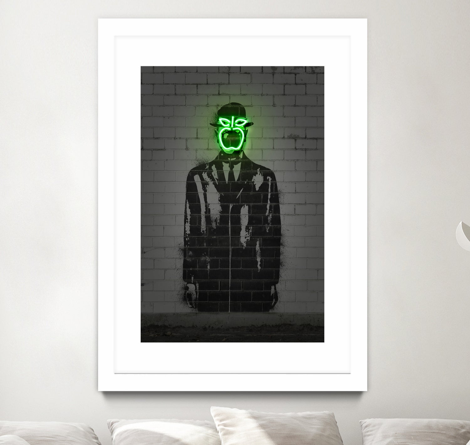 The son of man by Octavian Mihai Mielu on GIANT ART - green photo manipulation