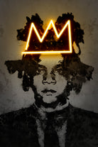 Basquiat by Octavian Mihai Mielu on GIANT ART - yellow photo manipulation