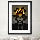 Basquiat by Octavian Mihai Mielu on GIANT ART - yellow photo manipulation