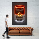 Soup Can by Octavian Mihai Mielu on GIANT ART - red photo manipulation