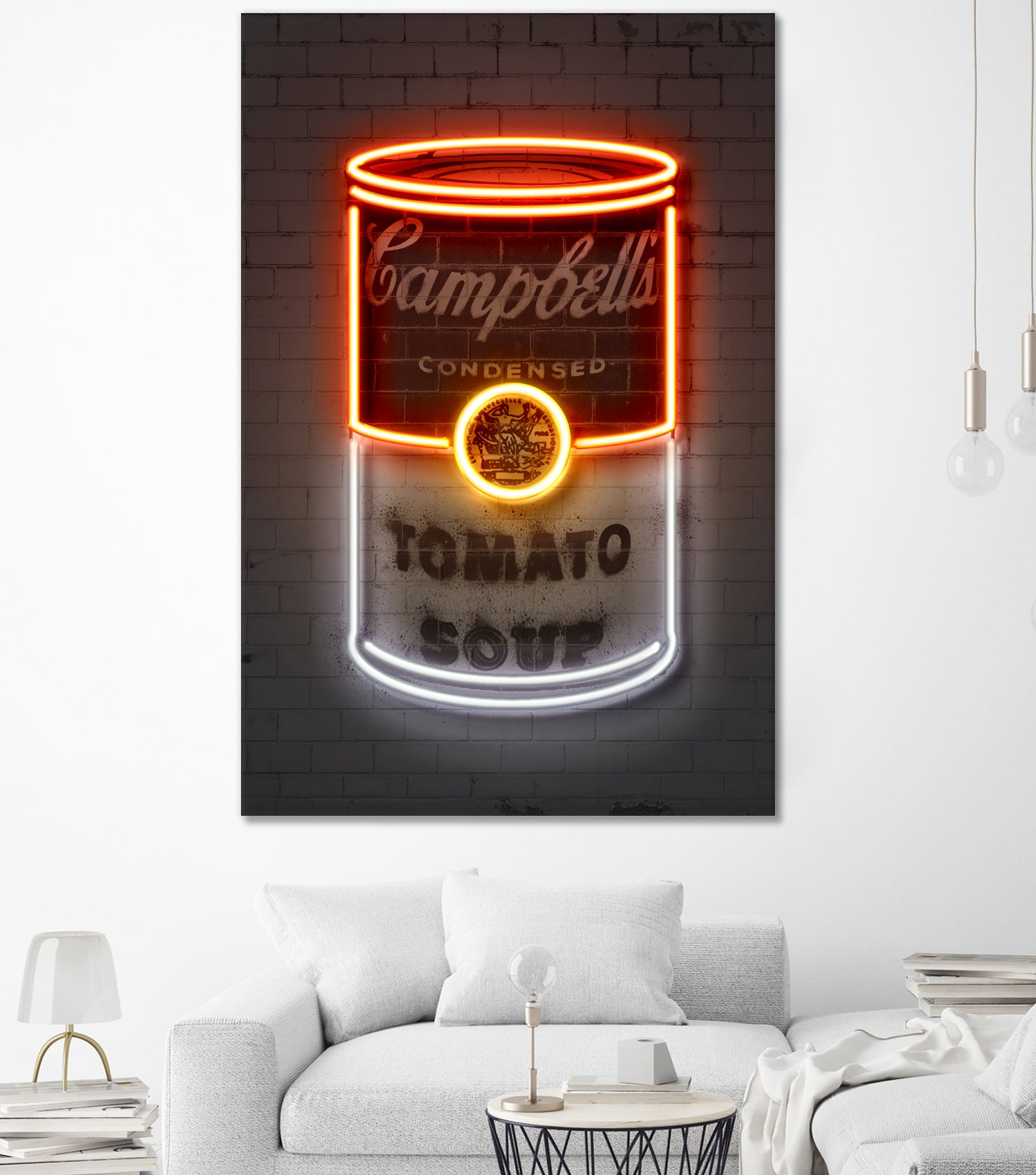 Soup Can by Octavian Mihai Mielu on GIANT ART - red photo manipulation