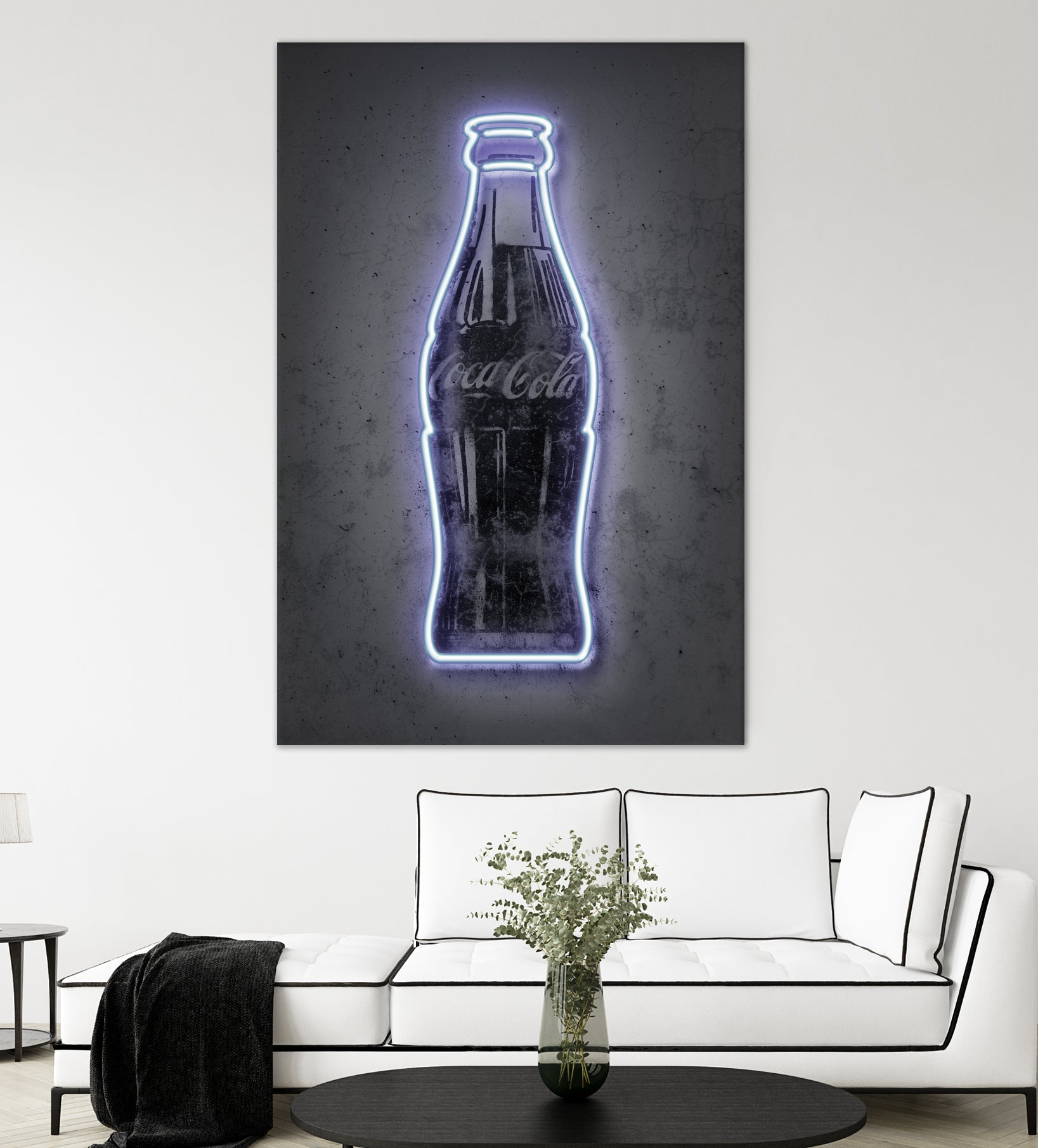 Coke by Octavian Mihai Mielu on GIANT ART - gray photo manipulation