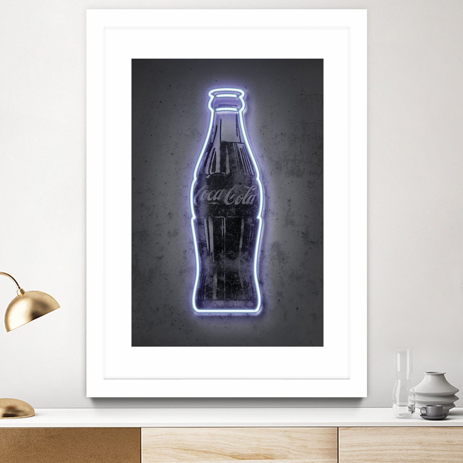 Coke by Octavian Mihai Mielu on GIANT ART - gray photo manipulation