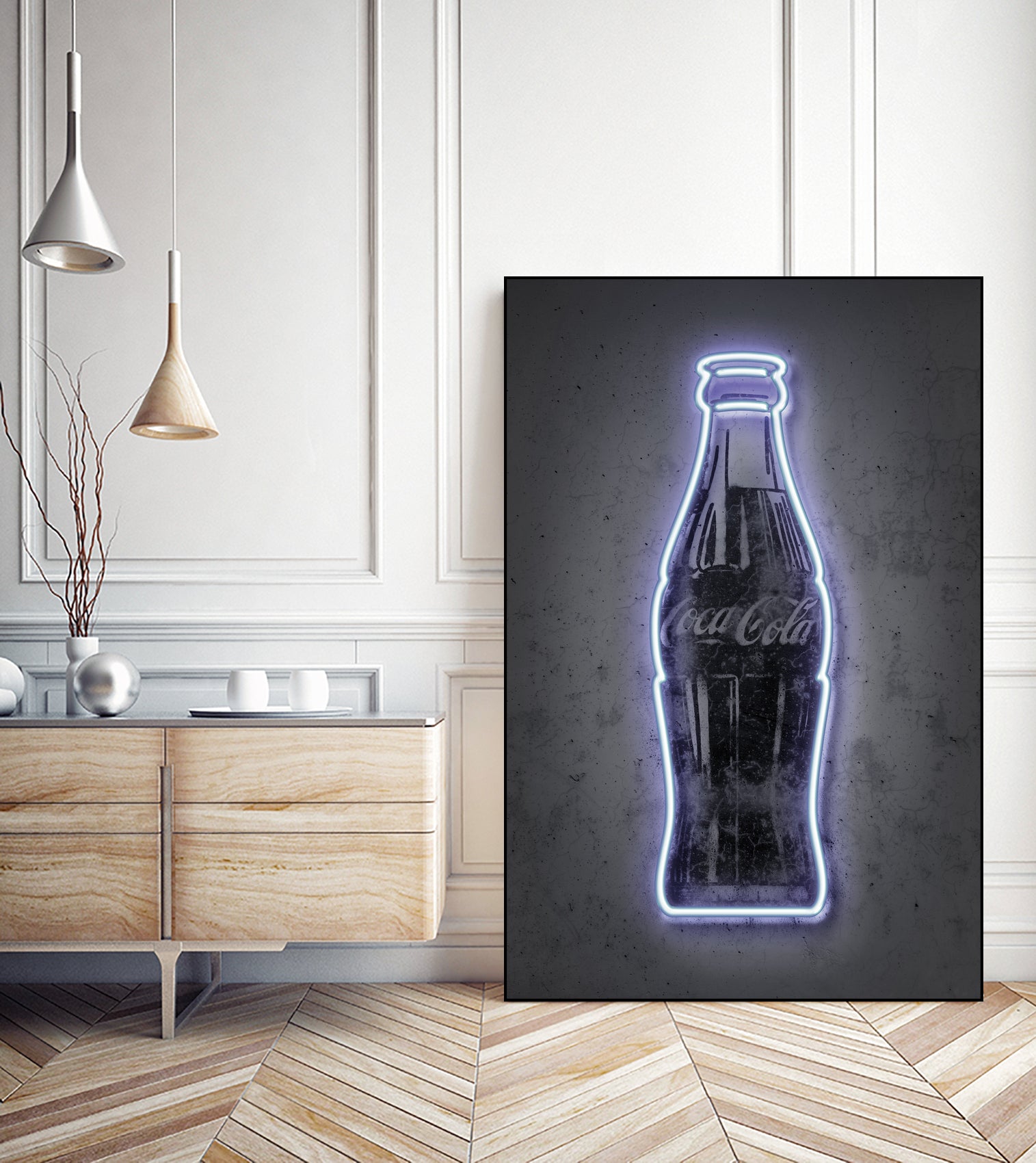 Coke by Octavian Mihai Mielu on GIANT ART - gray photo manipulation