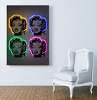 Marilyn Pop by Octavian Mihai Mielu on GIANT ART - gray photo manipulation