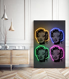 Marilyn Pop by Octavian Mihai Mielu on GIANT ART - gray photo manipulation