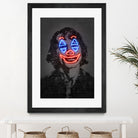 Joker by Octavian Mihai Mielu on GIANT ART - gray photo manipulation