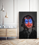 Joker by Octavian Mihai Mielu on GIANT ART - gray photo manipulation