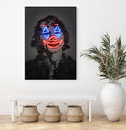 Joker by Octavian Mihai Mielu on GIANT ART - gray photo manipulation