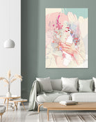 Peace by Dmitriy Pogorelov on GIANT ART - pink digital drawing