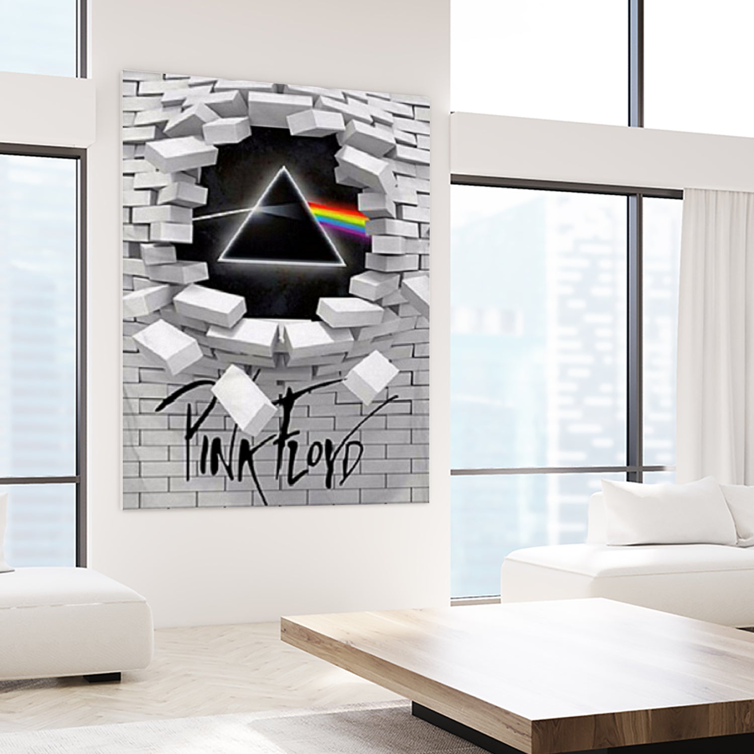 Pink Floyd 3D by elaine harrald on GIANT ART - white 3d art