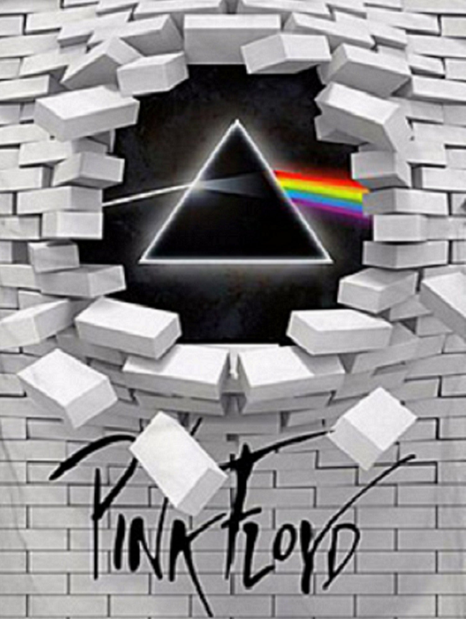 Pink Floyd 3D by elaine harrald on GIANT ART - white 3d art