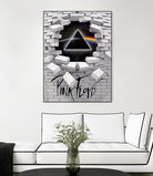 Pink Floyd 3D by elaine harrald on GIANT ART - white 3d art