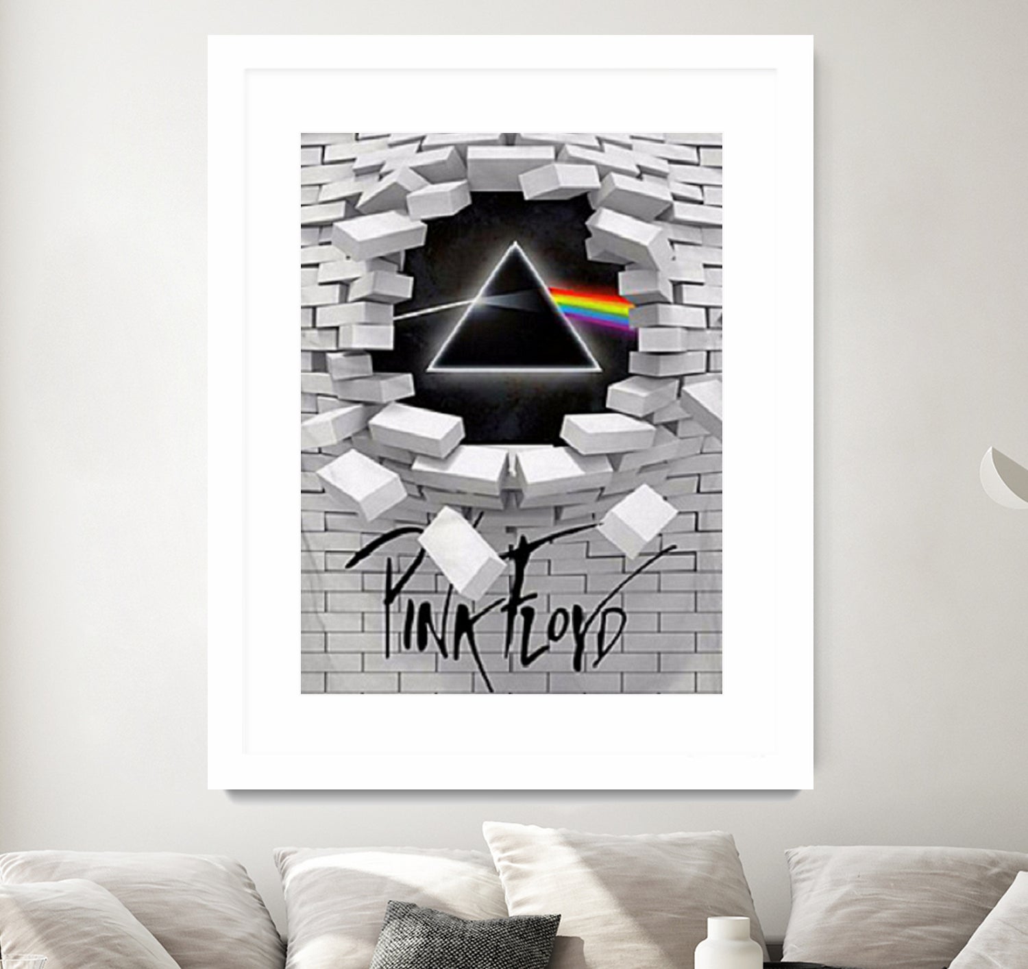 Pink Floyd 3D by elaine harrald on GIANT ART - white 3d art