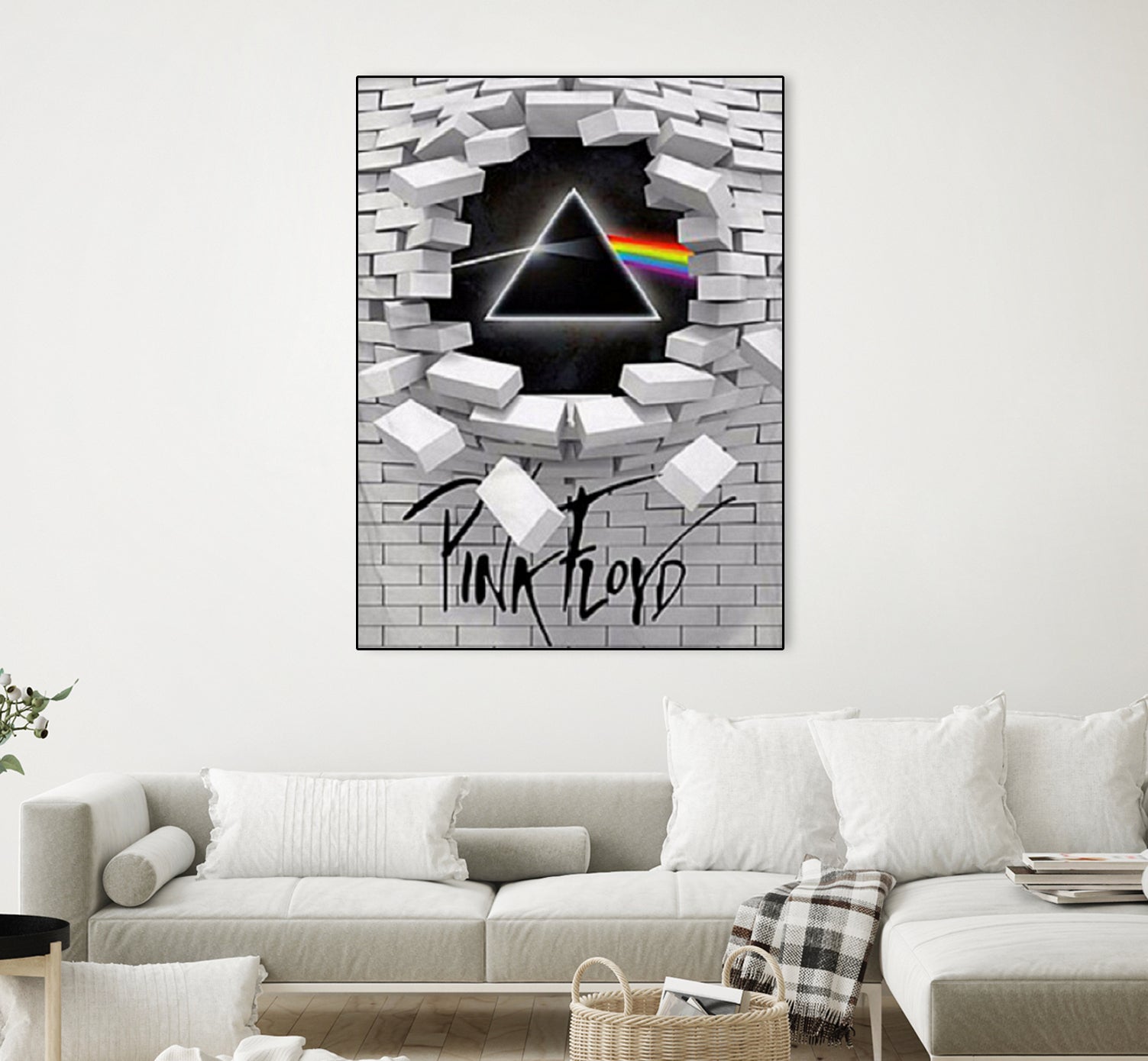 Pink Floyd 3D by elaine harrald on GIANT ART - white 3d art