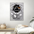 Pink Floyd 3D by elaine harrald on GIANT ART - white 3d art